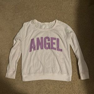 White Victoria’s Secret crewneck